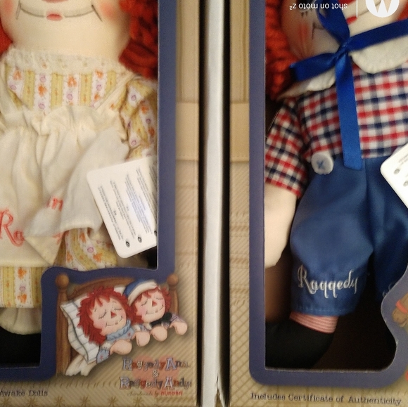 DOLL SALE! Raggedy Ann & Andy Collectors Aurora Ra vintage. New sleep/Awake - Picture 9 of 15